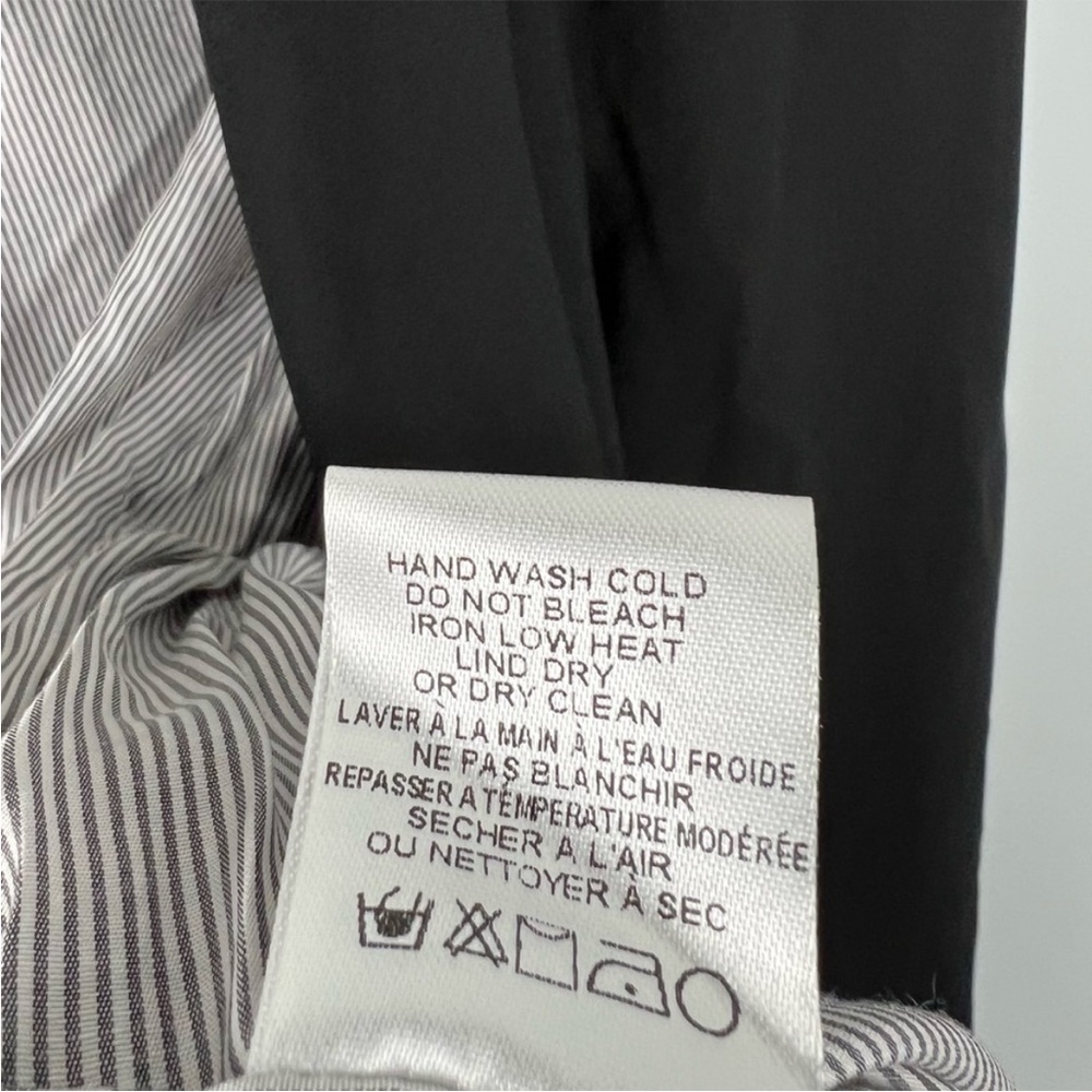 Anthropologie Cartonnier Open Front Blazer Jacket | Black | XS - Picture 8 of 8
